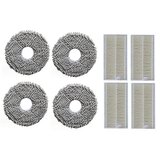 INORCO 8Pcs Zamenjava za V12 V10 Robotski Sesalnik Dodatki Pralni Mop Krpo HEPA Filter, (21992801) | Shoptok.si