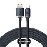 Baseus CRYSTAL KABEL USB NA USB-C, 100W, 1.2M (CRNI) Cijene