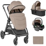 Kikka Boo Kolica AVA 3in1 set sa I-SIZE autosedištem i tvrdom korpom beige | ePonuda.com