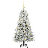 vidaXL Umetno Zložljivo Božično Drevo Zelena 120 cm PE in PVC | Shoptok.si
