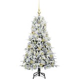 vidaXL Umjetno božićno drvce s nogom s stalakom Zelena 120 cm PE i PVC | shoptok.hr