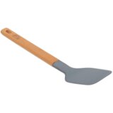  Kuhinjski pripomoček iz toplotno odporne plastike (do 210°C) z ergonomskim ročajem iz bukovega lesa. Odporen na kisline, baze in vlago. Varna plastika ne vsebuje škodljivih snovi. Primeren za posode s premazom proti prijemanju. Enostavno čiščenje za brezs | Shoptok.si