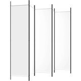 Sobna Paravan 6-delni bel 300x200 cm blago, (20595014) | Shoptok.si