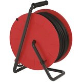  Produžni kabl na bubnju sa 4 utičnice, 50 m, crvene boje, IP44 | Eponuda.com
