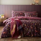 Catherine Lansfield Vijolična posteljnina za zakonsko posteljo/podaljšana 230x220 cm Enchanted Twilight – | Shoptok.si