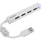 Speedlink SNAPPY SLIM USB Hub 4-Port, USB 2.0, Passive, white Cijene