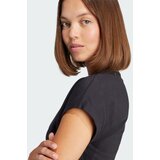 Adidas Funkcionalna majica 'Essentials Linear' črna / bela | Shoptok.si