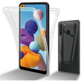 Cadorabo Ohišje, združljiv s Samsungom v prozorni - 360 -° zaščitni pokrov celotnega telesa - zaščita pred sprednjim in hrbtom, vsestransko zaščito z zaščitnikom zaslona, (20573999) | Shoptok.si