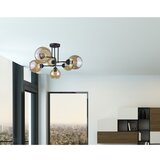  Plafonski luster MONDE BLACK 6xE27/60W/230V | Eponuda.com