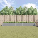  Cvetlično korito Svetlo siva 480 x 100 x 45 cm Cinkana jeklena, (5000207490) | Shoptok.si