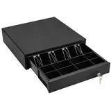 Kasa za novac 40x40x11cm 261208 crna