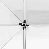  Profesionalni šotor za zabave aluminij 4,5x3 m bel, (20742981) | Shoptok.si