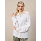 Sinsay Džemper s ovratnikom | shoptok.hr