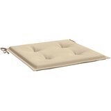  Jastuci za vrtne stolice 2 kom bež 50x50x4 cm od tkanine Oxford | shoptok.hr