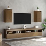  Zidni ormarići 2 kom boja meda 30x30x60 cm od masivne borovine | shoptok.hr