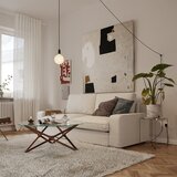 Tala Crna/u sjajno srebrnoj boji viseća svjetiljka ø 4 cm Plug & Play – | shoptok.hr