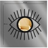 WALLXPERT dekorativno ogledalo Ozgl523 gold | Eponuda.com