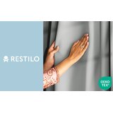 Restilo zasłona BLACKOUT kolor jasny szary szarfa upinająca styl klasyczny taśma materiał blackout 140x175 | shoptok.hr