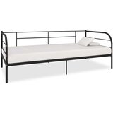  Posteljni okvir za dnevno posteljo črn kovinski 90x200 cm, (20606528) Cene