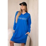 Kesi Dress with the inscription unlimited purple blue | shoptok.hr