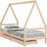 The Living Store Otroški posteljni okvir s predali 80x200 cm trdna borovina - Otroški Posteljni Okvir, (21625151) | Shoptok.si