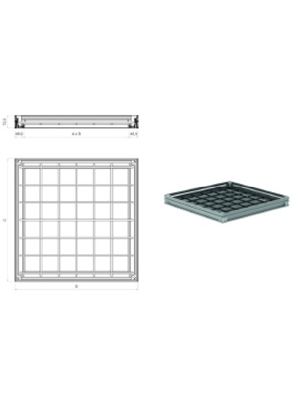  Poklopac AL za ispune 60x60cm A15/B125 TopTek 405345 ACO Cijene