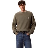 Calvin Klein Jeans Puloverji LS EZ COTTON WAFFLE LV04RD313G Zelena u