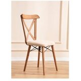 Hanah home Set Trpezarijski sto i 6 stolica Cenova Brown | Eponuda.com