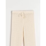 Sinsay Pletene hlače širokih nogavica | shoptok.hr