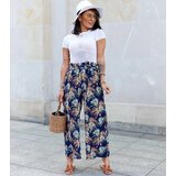 UR/CEO Navy wide pleated women's pants Sijam Cijene