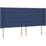  Krevet box spring s madracem LED plavi 180x200 cm od tkanine | shoptok.hr