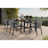 Ambia Garden vrtna garnitura aluminij antracit, siva antracit, siva Cene