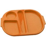  Predelni Pladenj za Obroke, Polikarbonat, 280x230mm | Shoptok.si
