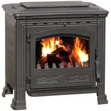 kamin, crni tena