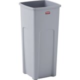 Rubbermaid Zbiralnik surovin UNTOUCHABLE®, prostornina 87 l, kvadratne oblike, siv | Shoptok.si
