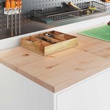  Garažni ormar za odlaganje bijeli 40x51x85 cm masivne borovine | shoptok.hr