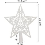  Ukras božićne zvijezde bijele boje | shoptok.hr