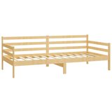  Dnevni ležaj s madracem 90 x 200 cm od masivne borovine | shoptok.hr