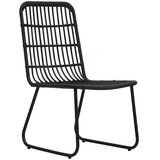  3-dijelni bistro set od poliratana crni | shoptok.hr
