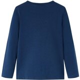  Dječja majica dugih rukava modra 128 | shoptok.hr