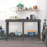  Radni stol siva 140x50x80 cm od masivne borovine | shoptok.hr