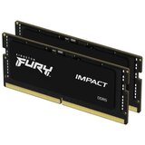 Kingston RAM memorija FURY Impact 32GB 6400MT/s DDR5 SODIMM Black | ePonuda.com
