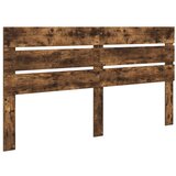  Postelja s shranjevanjem z vzglavjem Dimljeni oreh 160 x 200 cm, (5000105858) | Shoptok.si