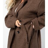 Pri Women's TEDDY boucle fabric bear coat | Shoptok.si