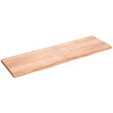vidaXL Mizna plošča svetlo rjava 200x60x6 cm obdelana trdna hrastovina, (20818454) Cene