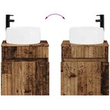  Umivaonik s policom za zid Staro drvo 49 x 44,5 x 66 cm | shoptok.hr