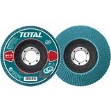 TOTAL TOOLS TOTAL Lamelni brusni disk 115mm za metal,P80,zirconium TAC641153 | ePonuda.com