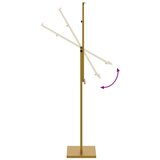  Stalci za sajmove 2 pcs Zlatno 26.5 x 26.5 x 127 cm Željezo | shoptok.hr