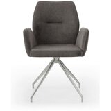 Livetastic Naslanjač Sofija, Temno Siva, Vrtljiv | Shoptok.si