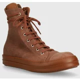 Rick Owens Tenisice Denim Shoes Sneaks za muškarce, boja: smeđa, DU01D1800.SCFT.545454